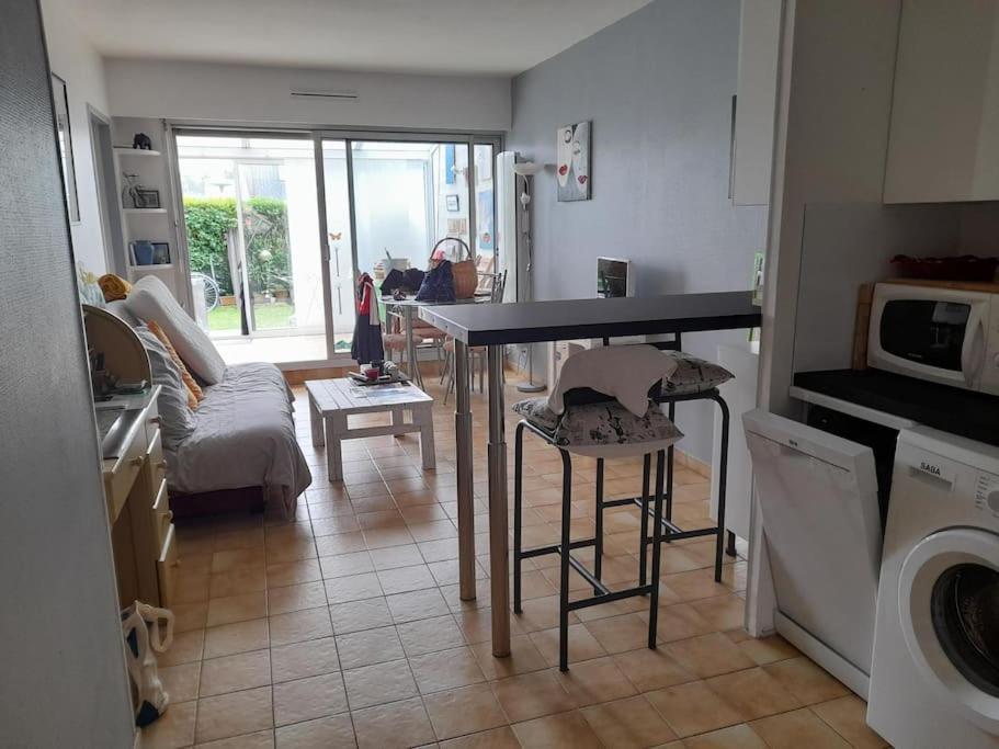 F1 Veranda Jardinet En Residence Front De Mer Bernières-sur-Mer 外观 照片